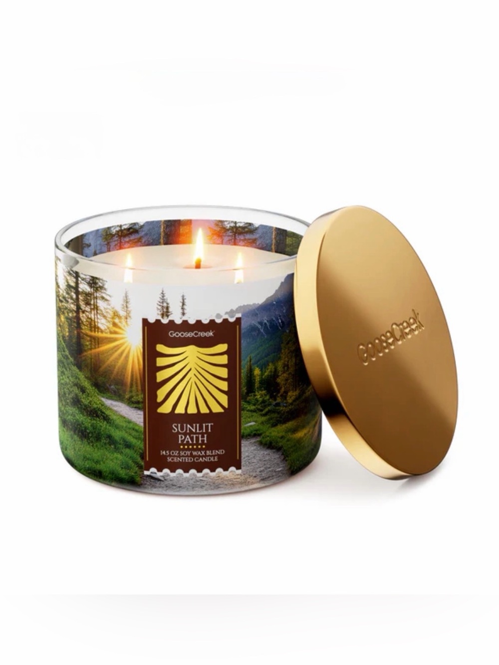 Goose Creek Sunlit Path 3-Wick Scented Candle